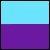 Light Blue-Light Purple Danzcue Semi-transparent Silk Dancing Fan
