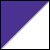 Purple/White Danzcue 2PCS 14 Inch Plastic Cheerleading Pom Poms with Baton Handle