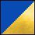 Bright Royal-Gold Danzcue Womens Metallic Bicolor  Praise Dance Dress