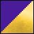 Deep Purple-Gold Danzcue Worship Praise Dance Cross Pullover Top