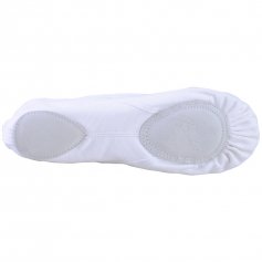 Baiwu Women\'s Canvas Split Sole Dance Slipper