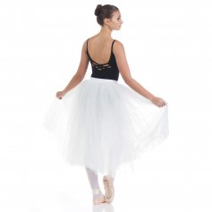 Baiwu Women\'s Ballet Long Performance Tutu Skirt