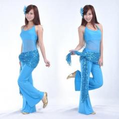 Belly Dance Hip Scarf With Paillette