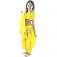 Bollywood Little Lantern 5-Piece Children Belly Dance Costume