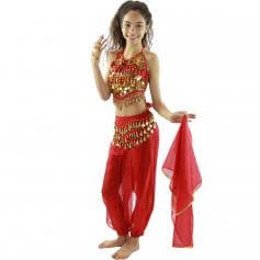 Little chili 5 piece Children Belly Dance Costume