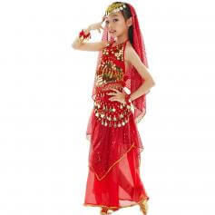 Little Chili 5-piece Children Belly Dance Costume