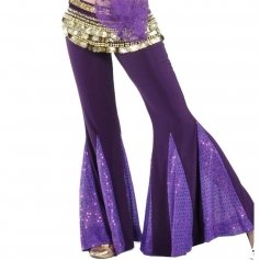 Fish Tail Belly Dance Pants