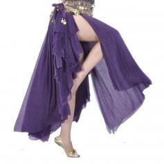 Fashion Glass Silk Belly Dance Ear Skirt