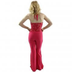 Lace Side 2-Piece Belly Dance Costume(Belt not included)