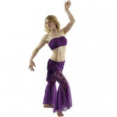 Lace 2-Piece Belly Dance Costume