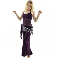 Semi-transparent 3-Piece Belly Dance Costume