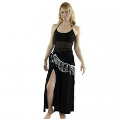 Semi-transparent 3-Piece Belly Dance Costume