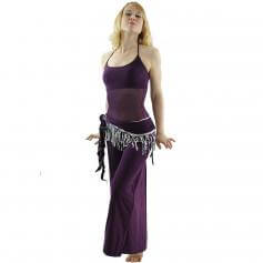 Semi-transparent 3-Piece Belly Dance Costume