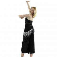 Semi-transparent 3-Piece Belly Dance Costume