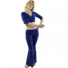 Dynamic 2-Piece Belly Dance Costume(Belt not included)