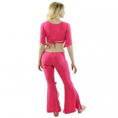 Dynamic 2-Piece Belly Dance Costume(Belt not included)