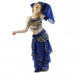 Red Pepper 5-Piece Belly Dance Costume
