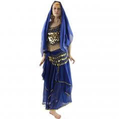 Red Pepper 5-Piece Belly Dance Costume