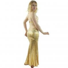Egyptian style 2-Piece Belly Dance Costume