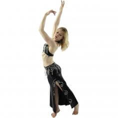 Egyptian style 2-Piece Belly Dance Costume