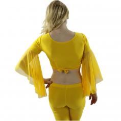 Net Yarn 2-Piece Belly Dance Costume