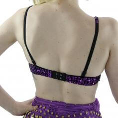 Fashion Six Flowers Belly Dance Bra
