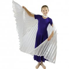 Solid Silver Worship Angel Wing
