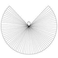 Solid Black Worship Angel Wing