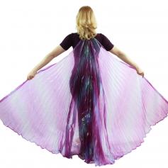 Iridescent Neon Purple Worship Angel Wing