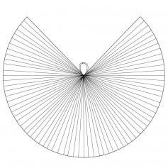 Solid White Worship Angel Wing