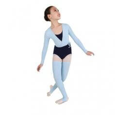 Body Wrappers Child Long Sleeve Wrap Sweater