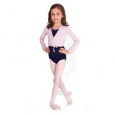 Body Wrappers Child Long Sleeve Wrap Sweater