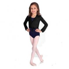 Body Wrappers Child Long Sleeve Wrap Sweater