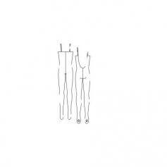 Body Wrappers totalSTRETCH Soft Supplex/Lycra Body Tights