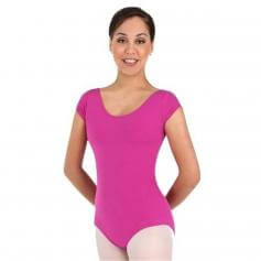 Body Wrappers Classwear Short Sleeve Ballet Cut Leotard