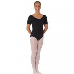 Body Wrappers Adult Short Sleeve Ballet Cut Leotard