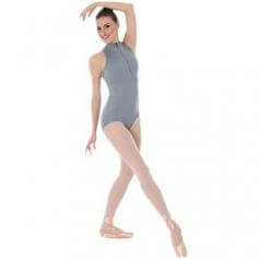 Body Wrappers / Tiler Peck Designs Power Mesh Zip Front Leotard