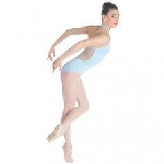 Body Wrappers / Premiere ProTECH Lace Back Halter Leotard