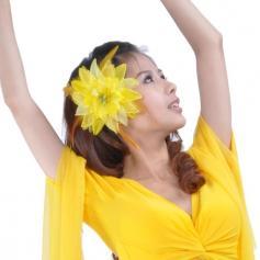 Flower Hair Clip for Belly Dance