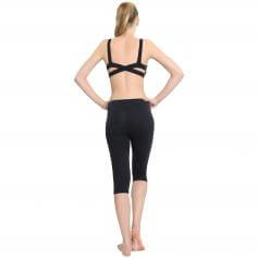 Danzcue Suede Supplex Oasis Capri Legging