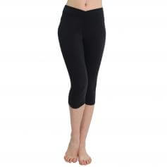 Danzcue Suede Supplex Oasis Capri Legging
