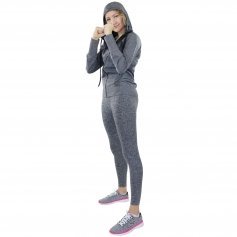 Fitcue Women\'s Full Zip Workout Hoodie