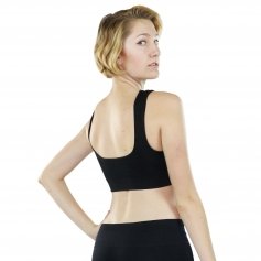 Fitcue Women\'s Seamless Basic Sports Bra