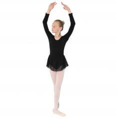 Danzcue Child Long Sleeve Dressed leotard