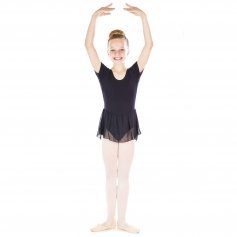 DANZCUE Tank Sleeve Skirted Leotard