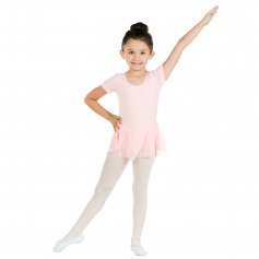 DANZCUE Tank Sleeve Skirted Leotard