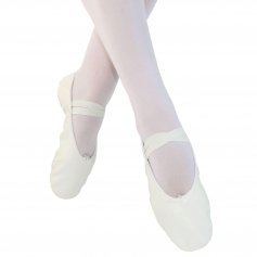 Danzcue Child Split Sole Leather Ballet Slipper