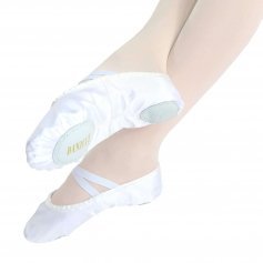 Danzcue Child Split Sole Satin Ballet Slipper