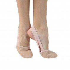 Danzcue Adult Half Sole Leather Ballet Dance Shoes