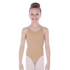 Danzcue Girls\' Seamless Cami Undergarment Leotard